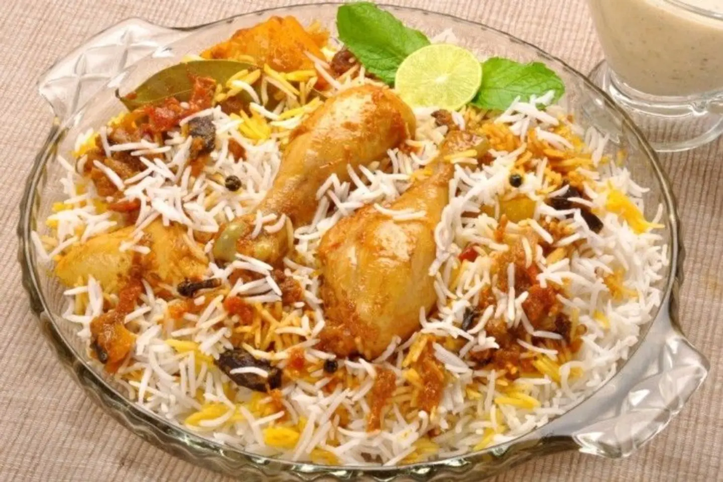 Chicken Biryani - Quarter Of A Chicken