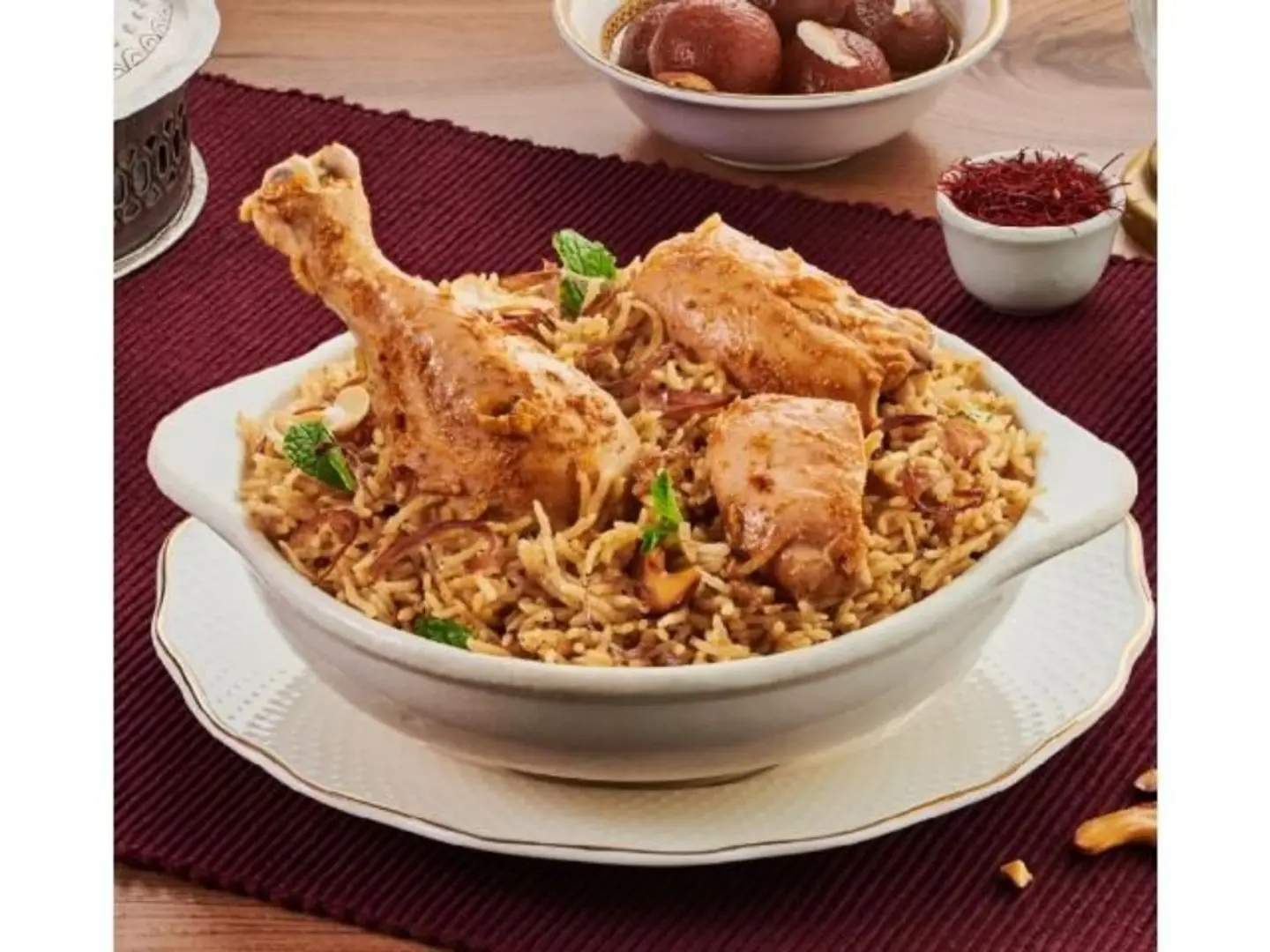 برياني دجاج حيدرأبادي - نصف