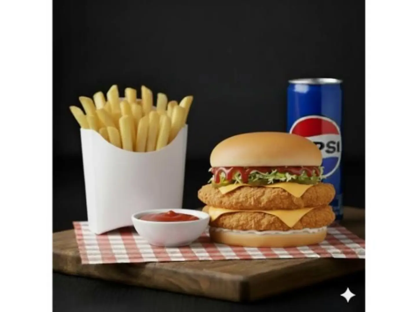 فيستا كلاسيك دبل دجاج - برجر