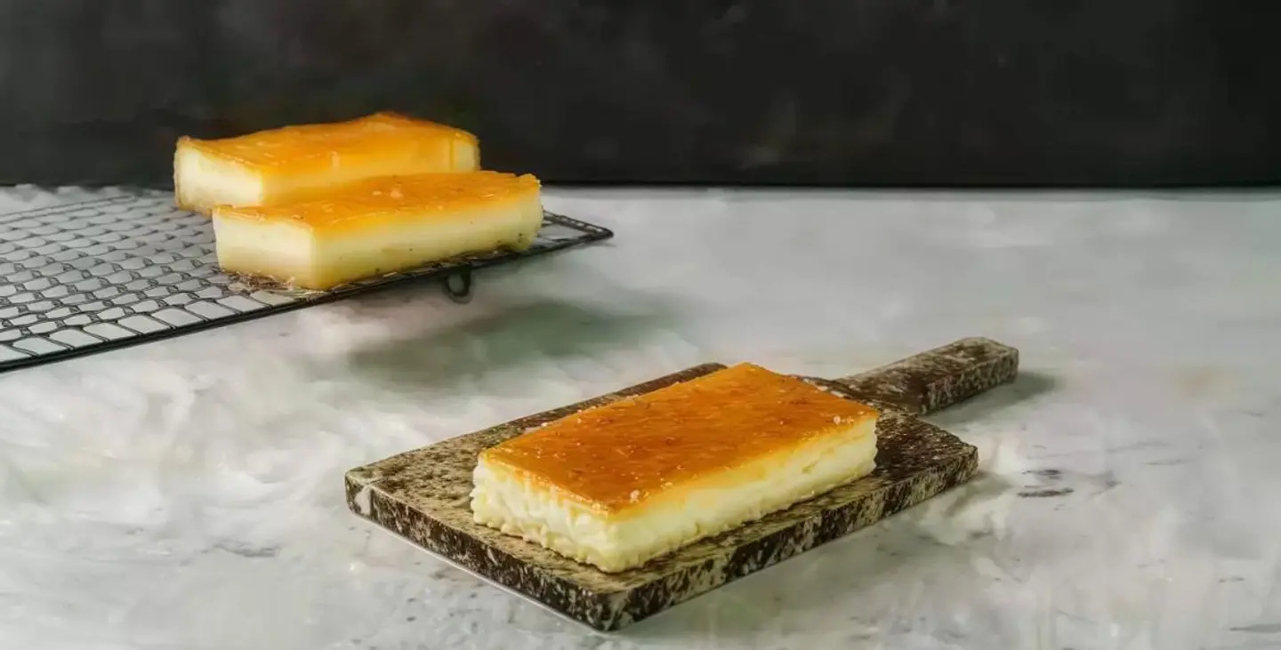 بسبوسة قشطة - صغير