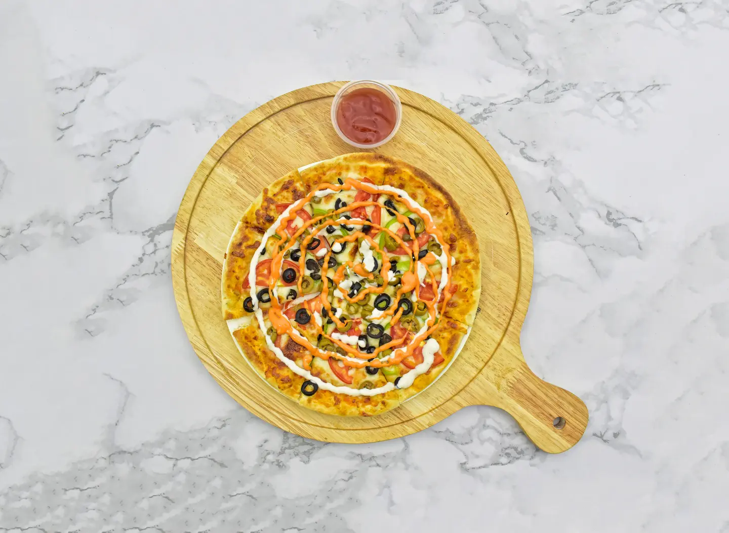 بيتزا رانش - وسط