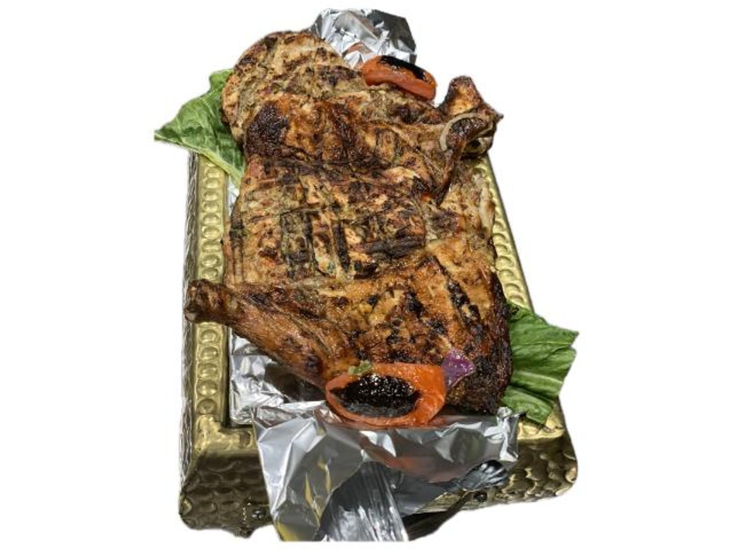 فرخة مشوية على الفحم - نصف حبة