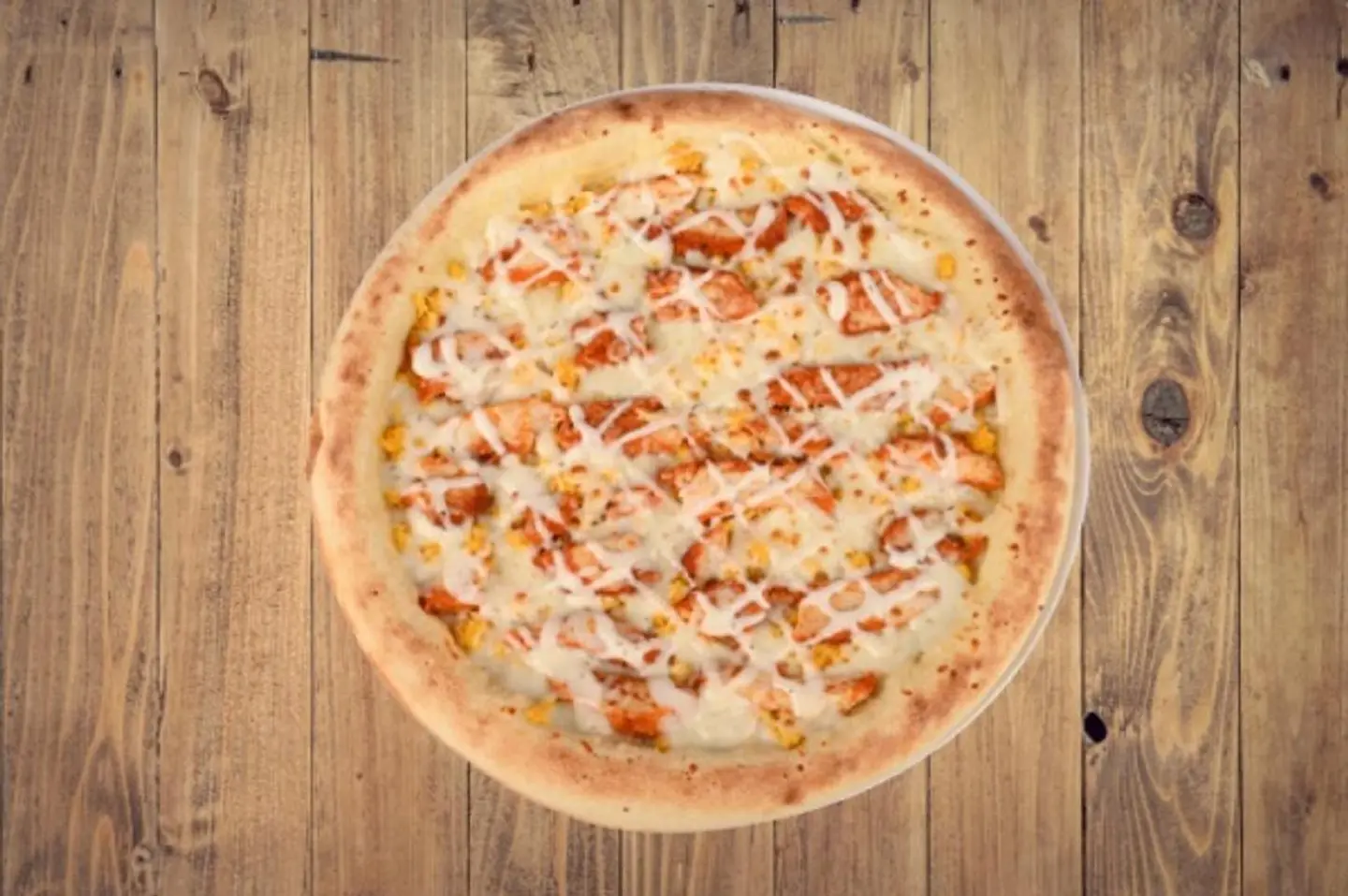 Chicken Pieces Pizza With Liquid Cheese Kraft - Small