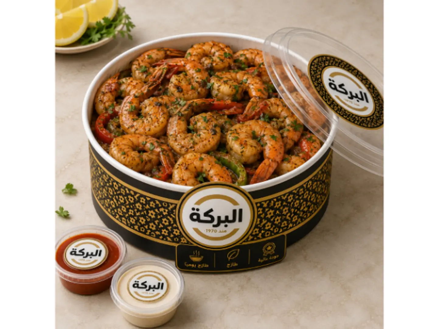 Hosni Local Shrimp - Meal For One Person