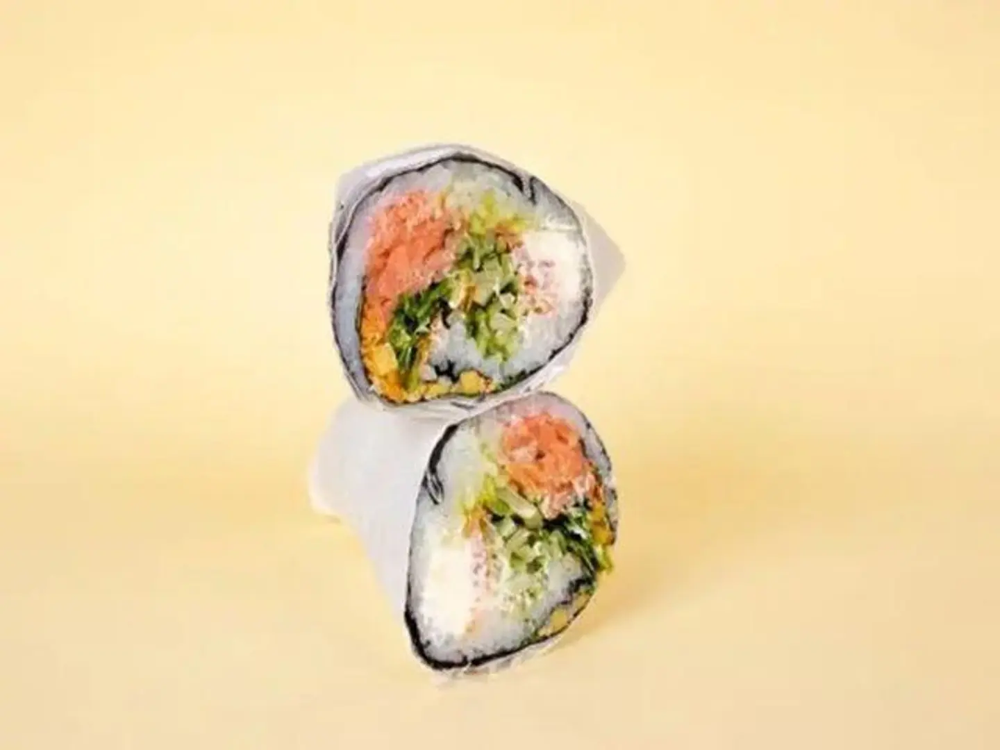 Smoked Salmon Burrito - Small