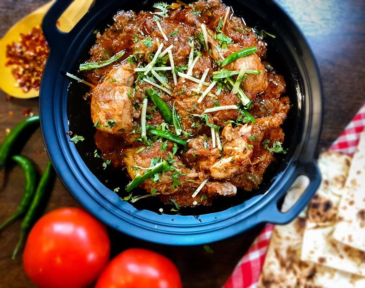 Shinwari Chicken Karahi - Quarter