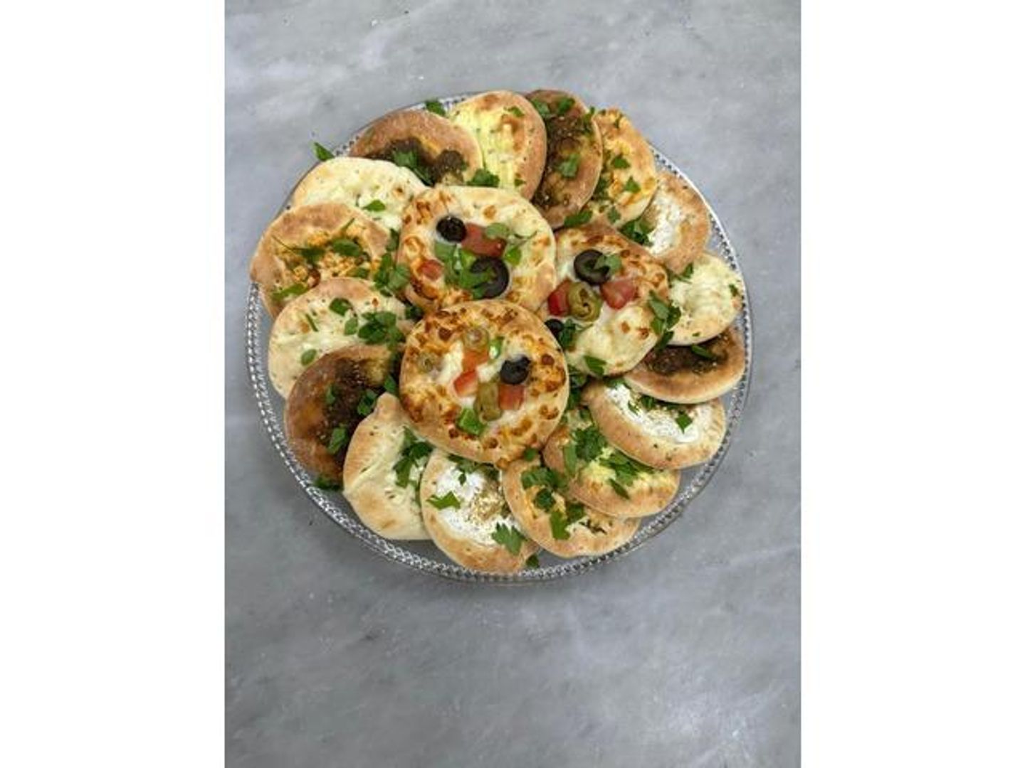 Mini Pastry Plate - 10 Pcs