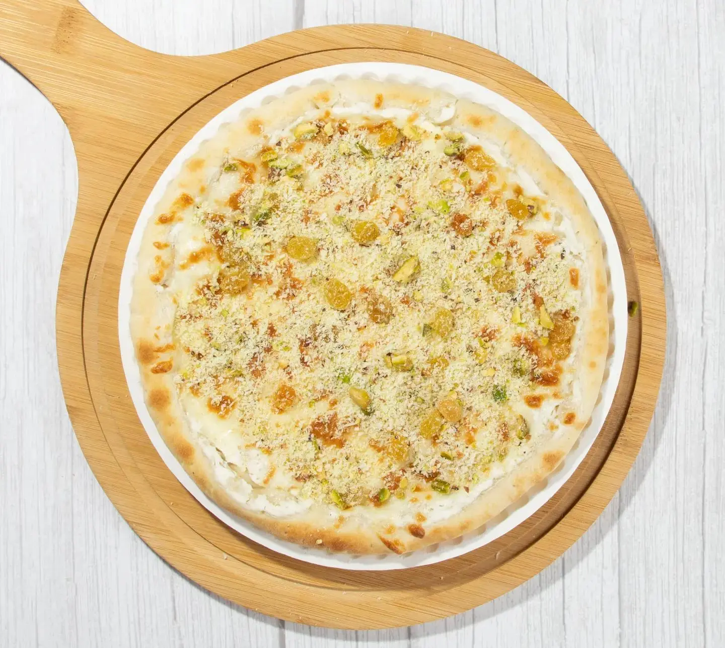 عش البلبل بالقشطة والمكسرات - صغير