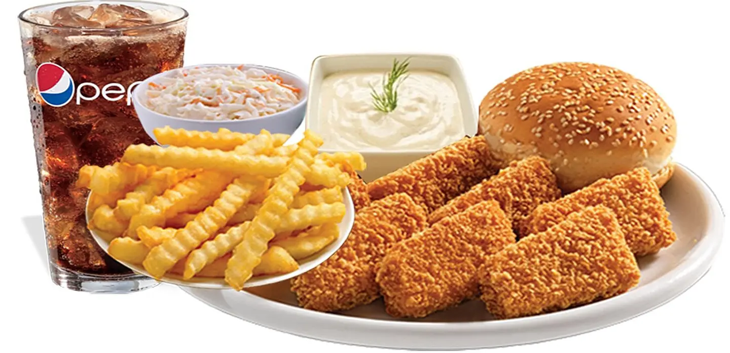 Chicken Tender Combo Meal - Dish
