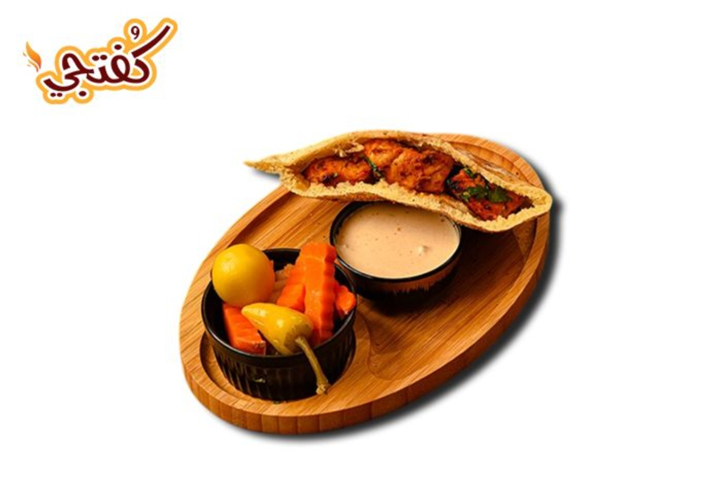 ساندوش شيش - خبز بلدي