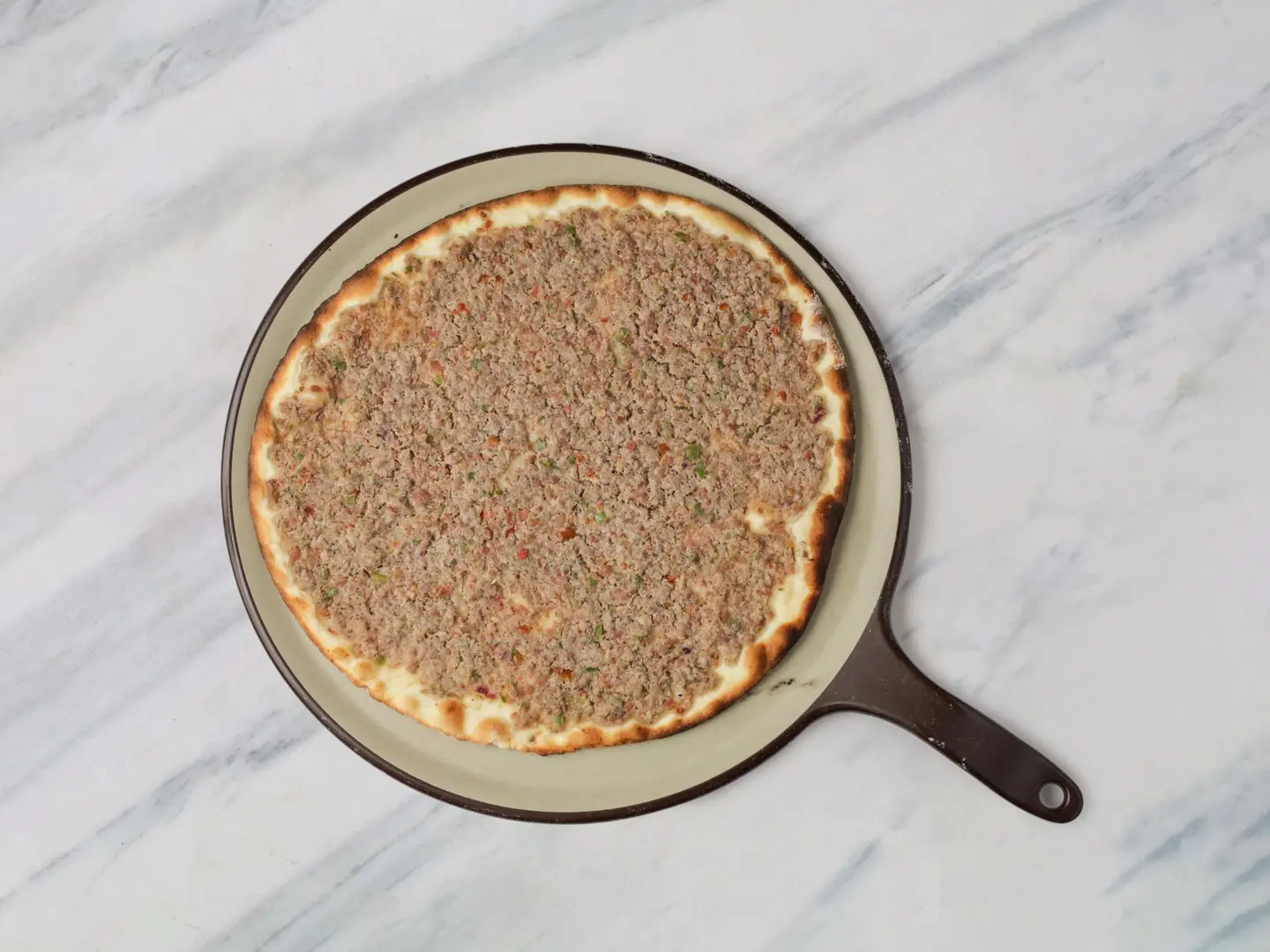 Meat And Vegetable Sfiha - Piece