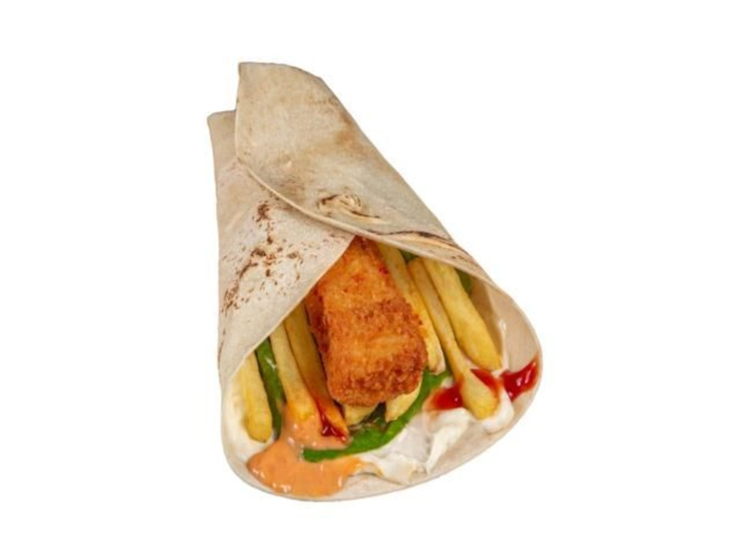 ساندوتش مسحب - وجبة