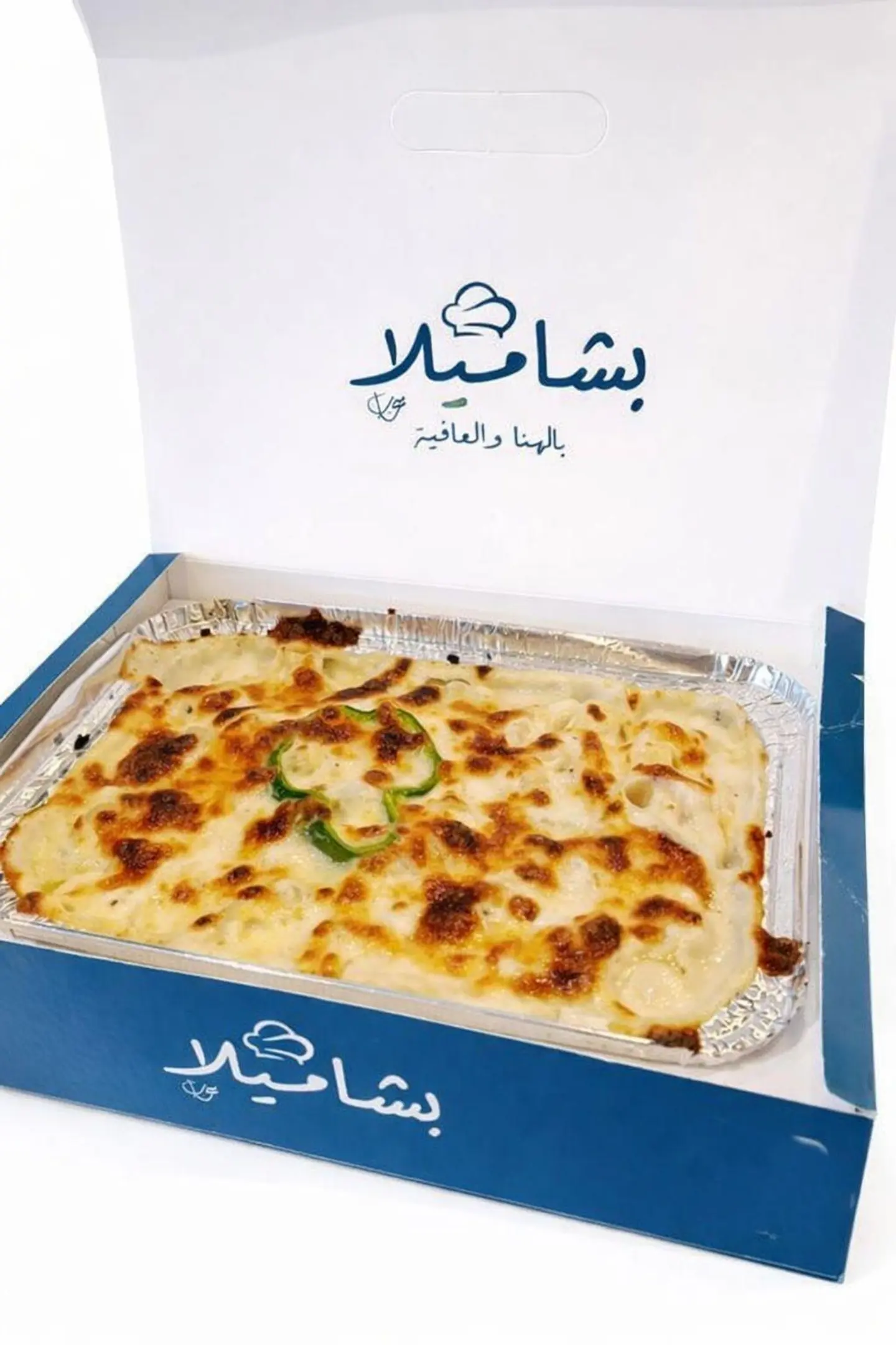 مكرونة بالبشاميل - صغير