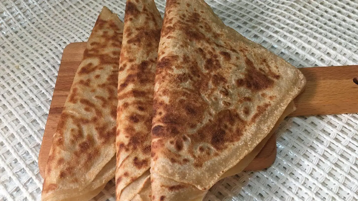 فطيرة سادة - بدون جبن