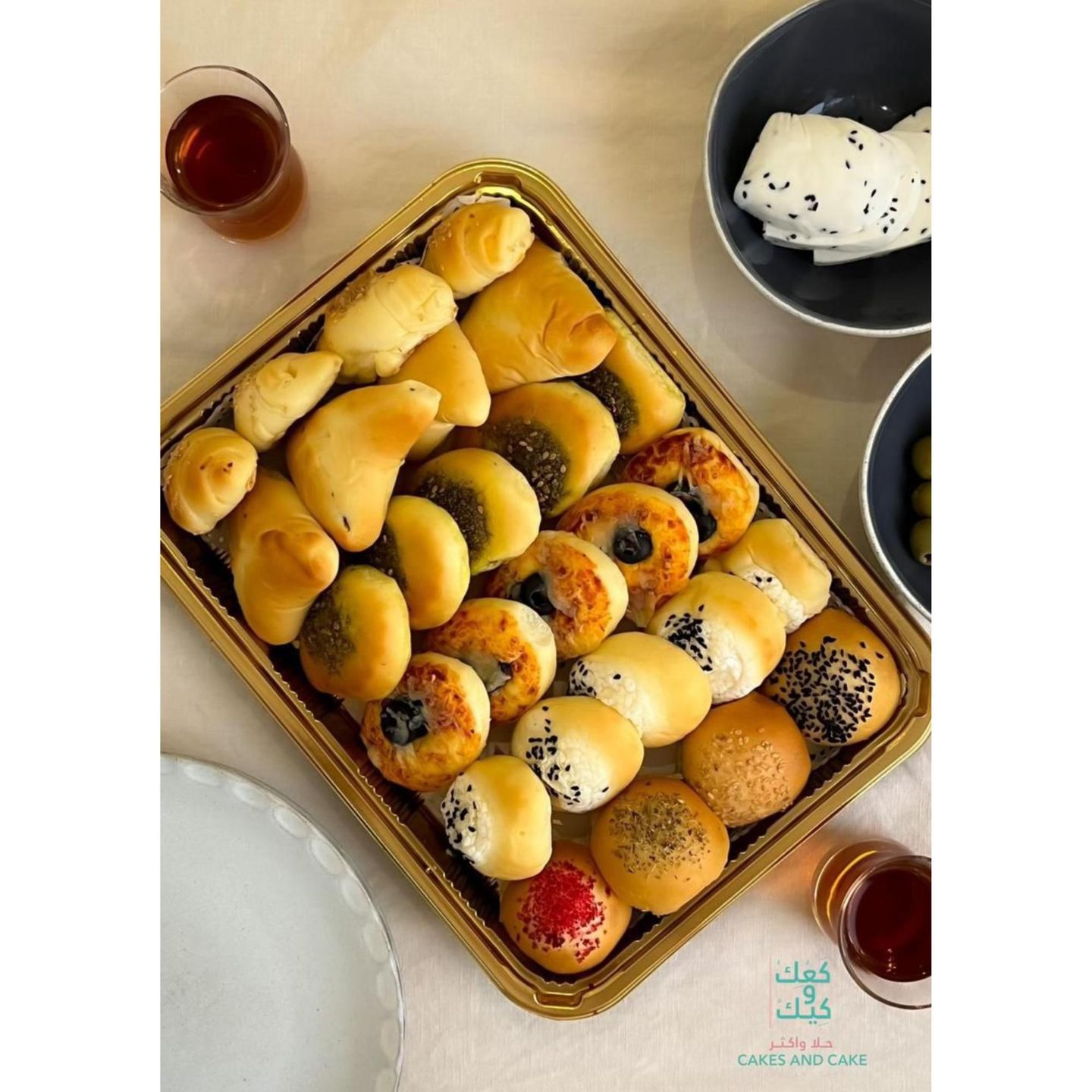Mixed Pastries - 50 Pieces