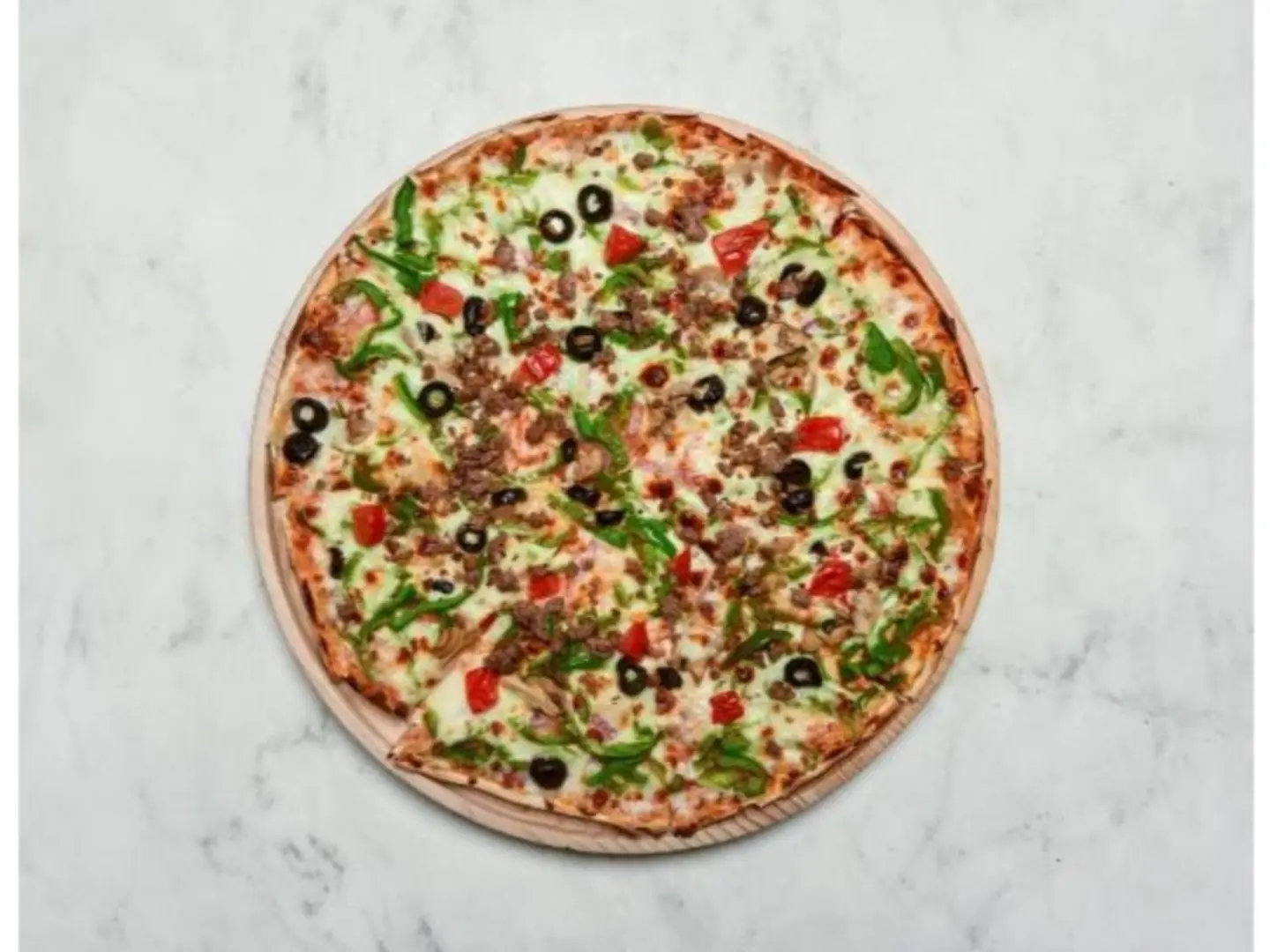 بيتزا مشكل لحم - صغير