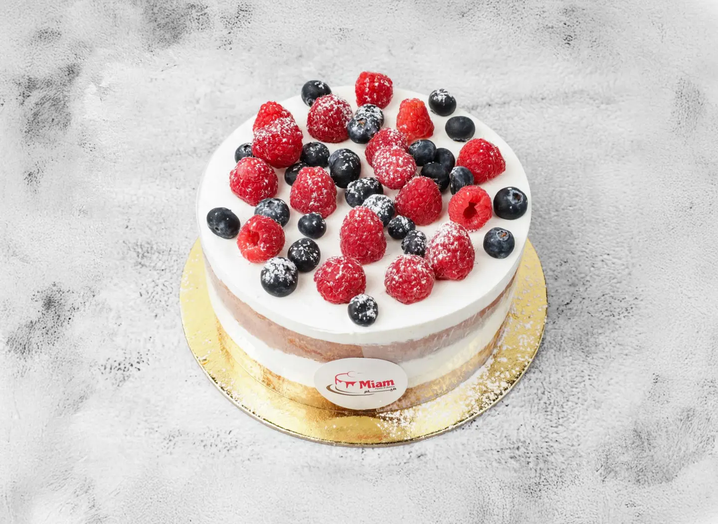 Mixed Berry Cake - 6 Inch