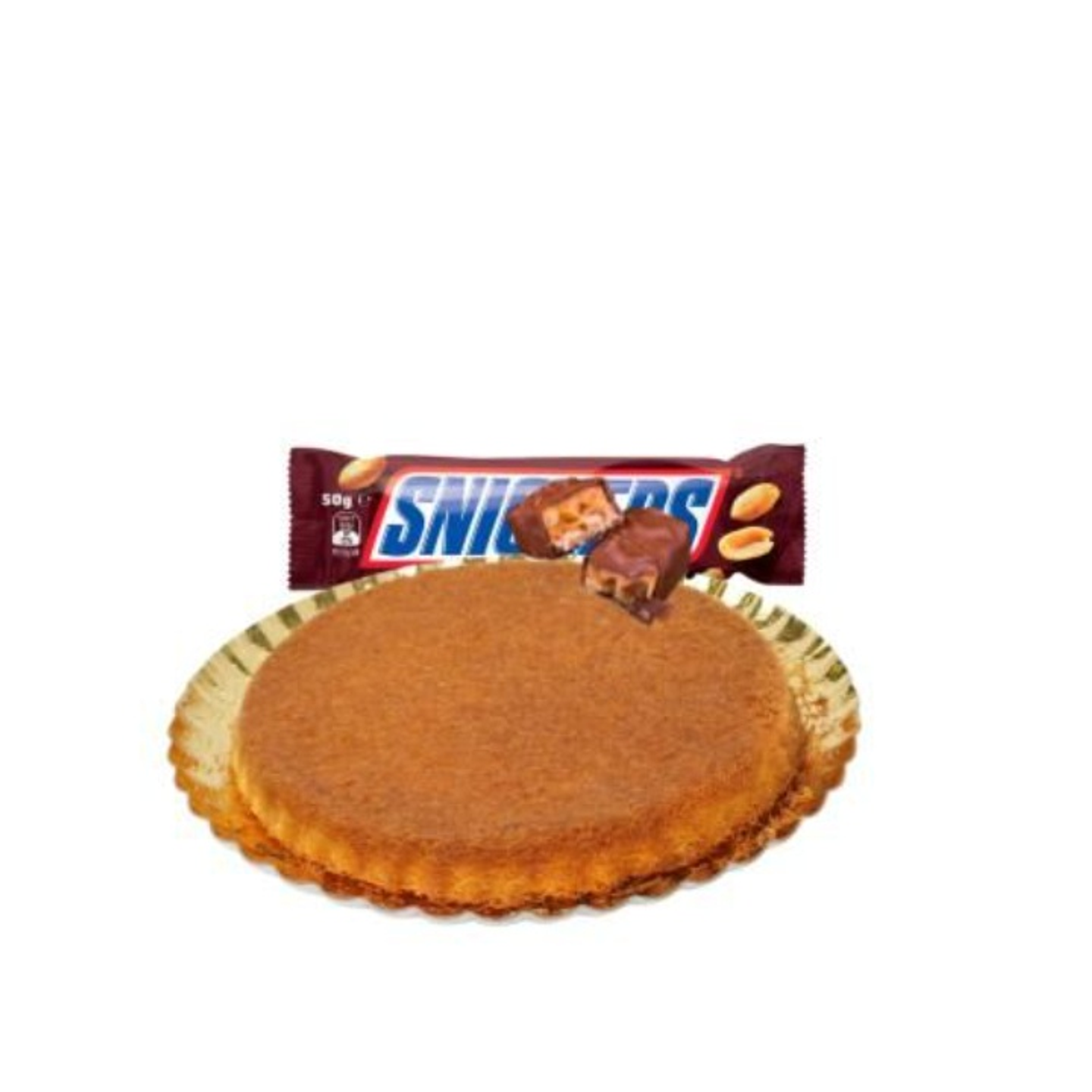 Kunafah With Snickers Sauce - Small