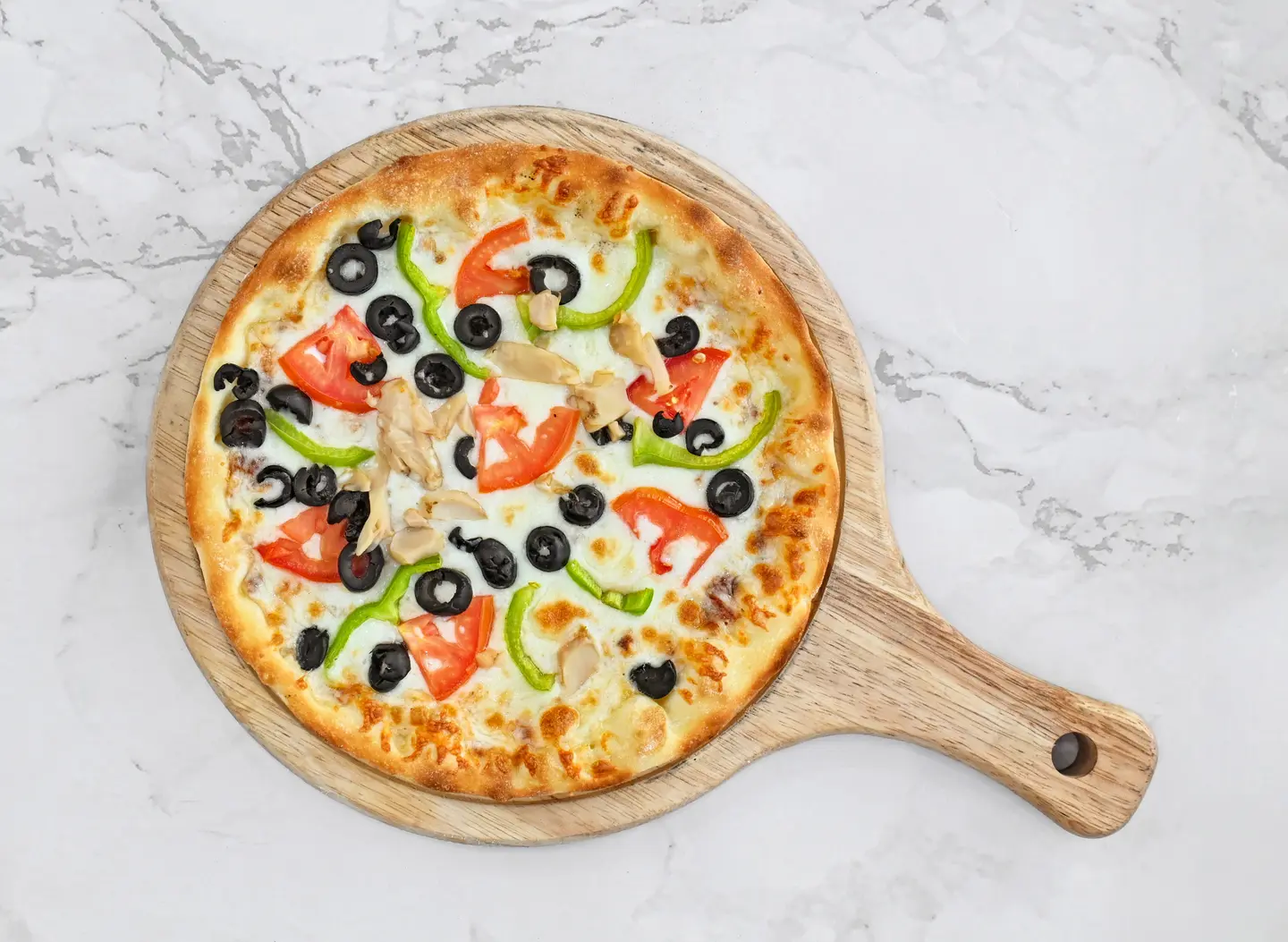 بيتزا خضار - صغير