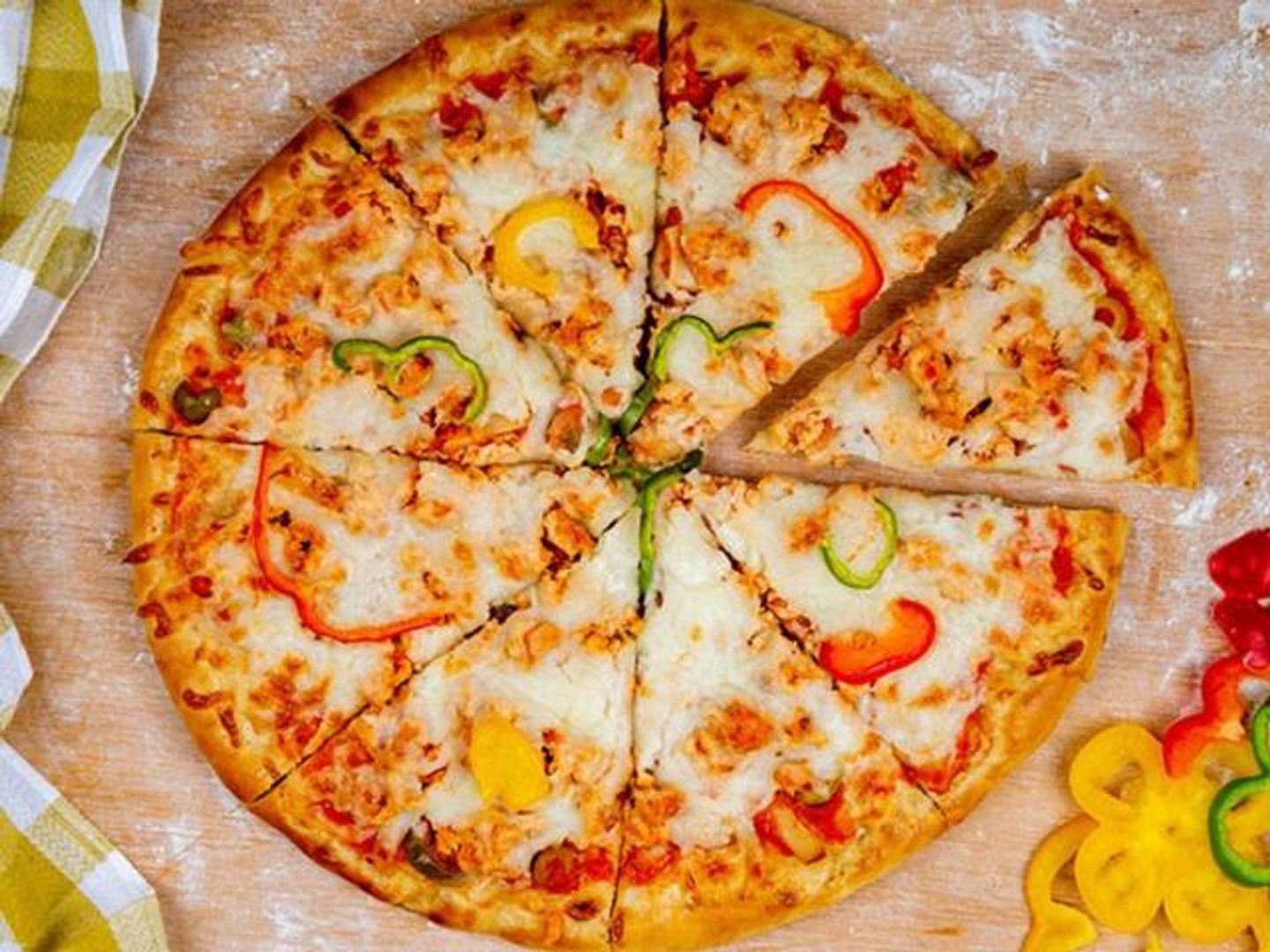Mixed Cheese Pizza - Small