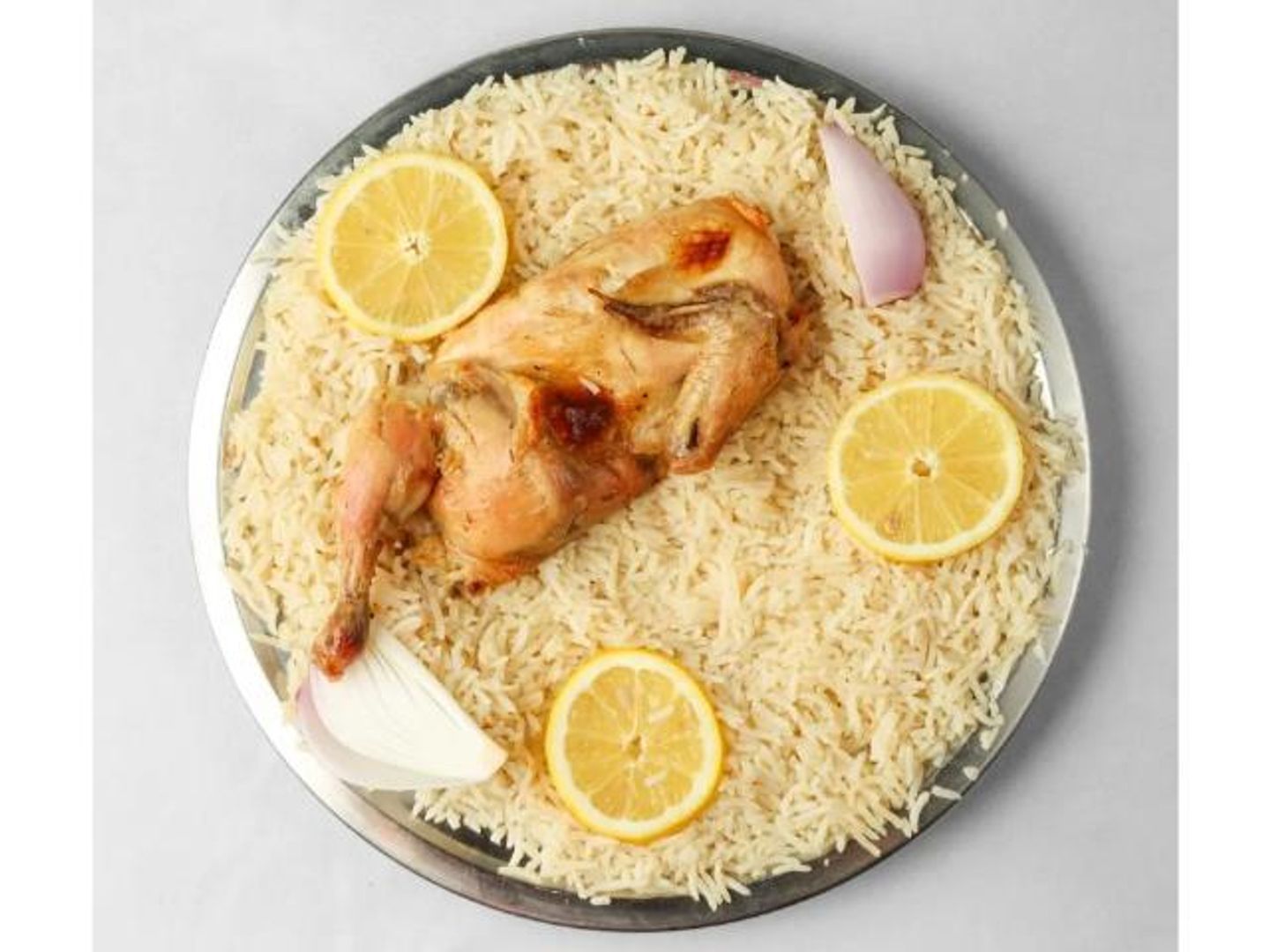 Haneed Chicken With Rice - Half