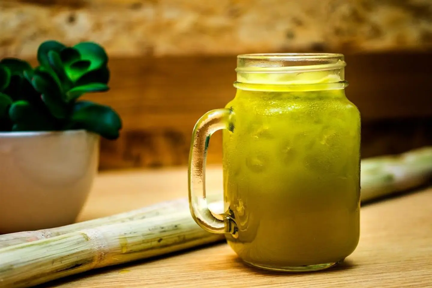 Sugarcane With Lemon And Mint - Small