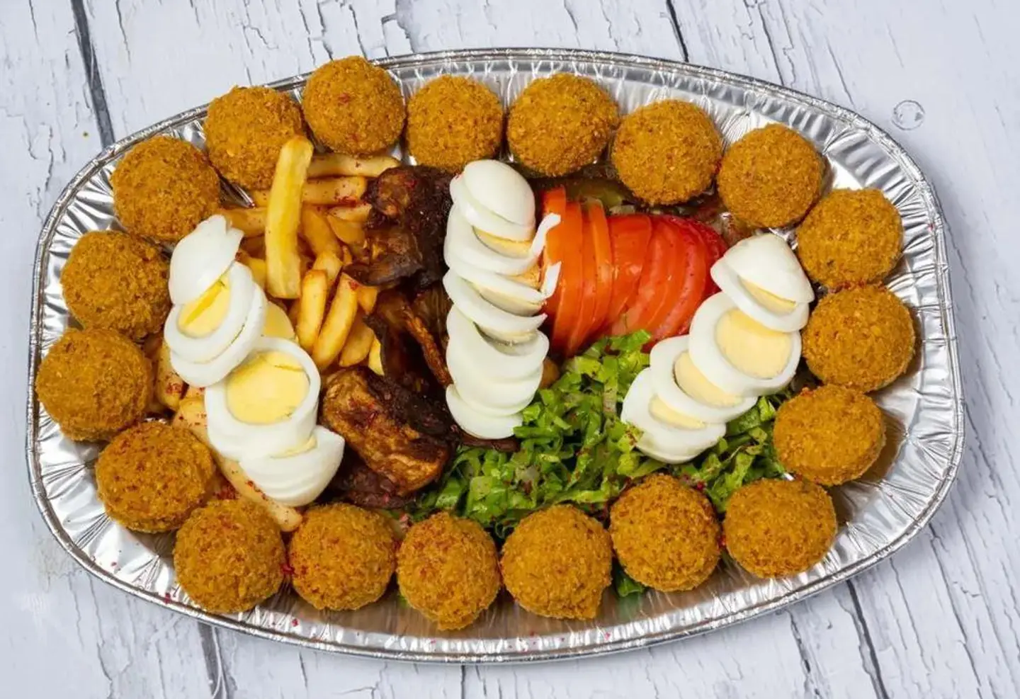 صحن مشكل فلافل - صغير