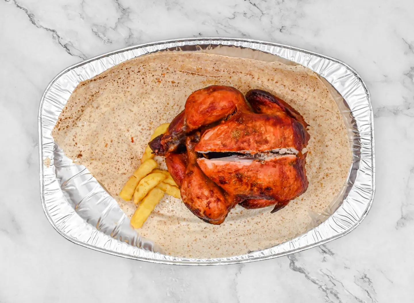 Plain Rotisserie Chicken - Half A Chicken
