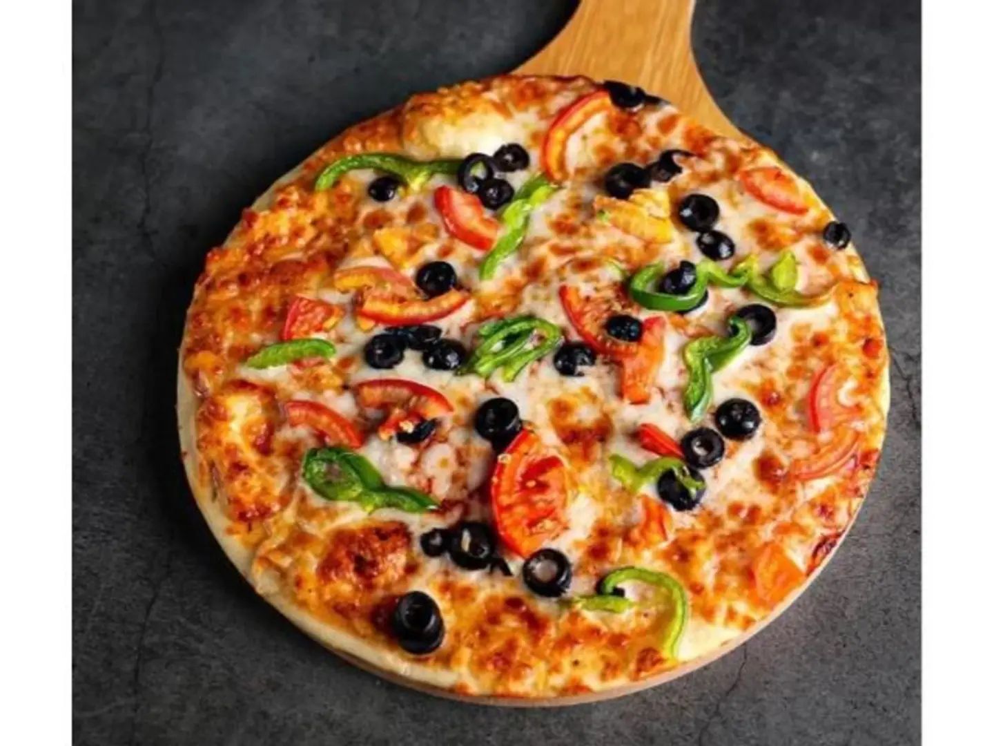 بيتزا خضار - وسط