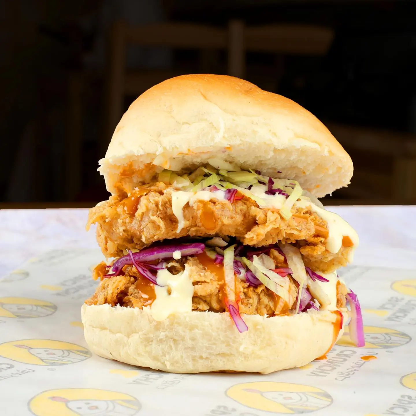 برجر دجاج دبل - ساندوتش