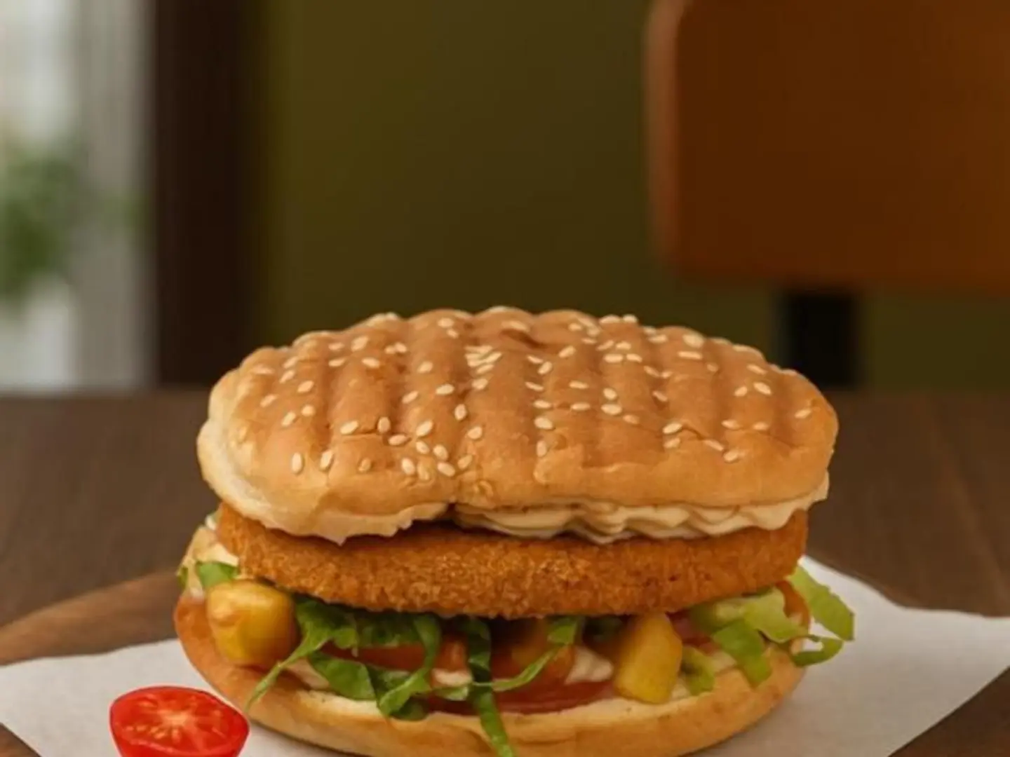 Chicken Hamburger - Khubz Eadi