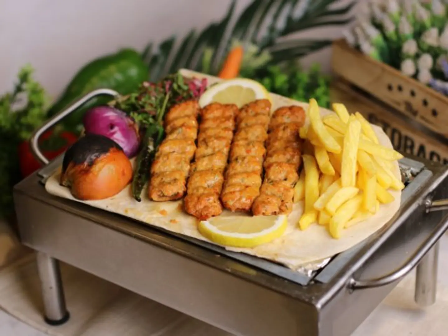 كباب دجاج - نص كيلو