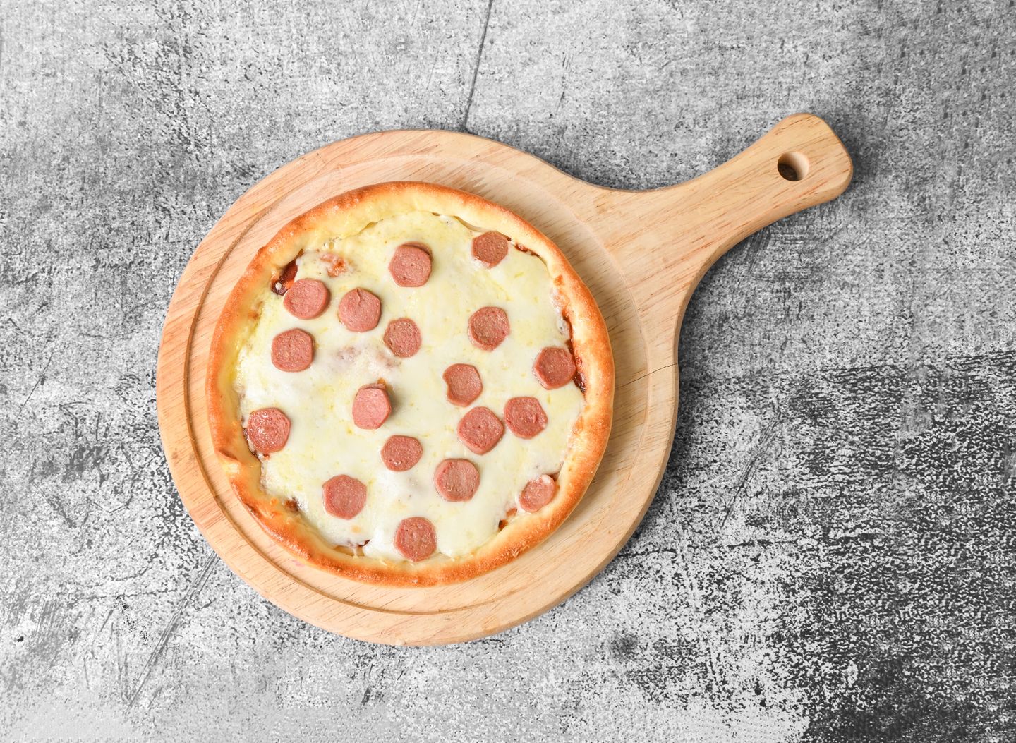 Hot Dog Pizza - Small