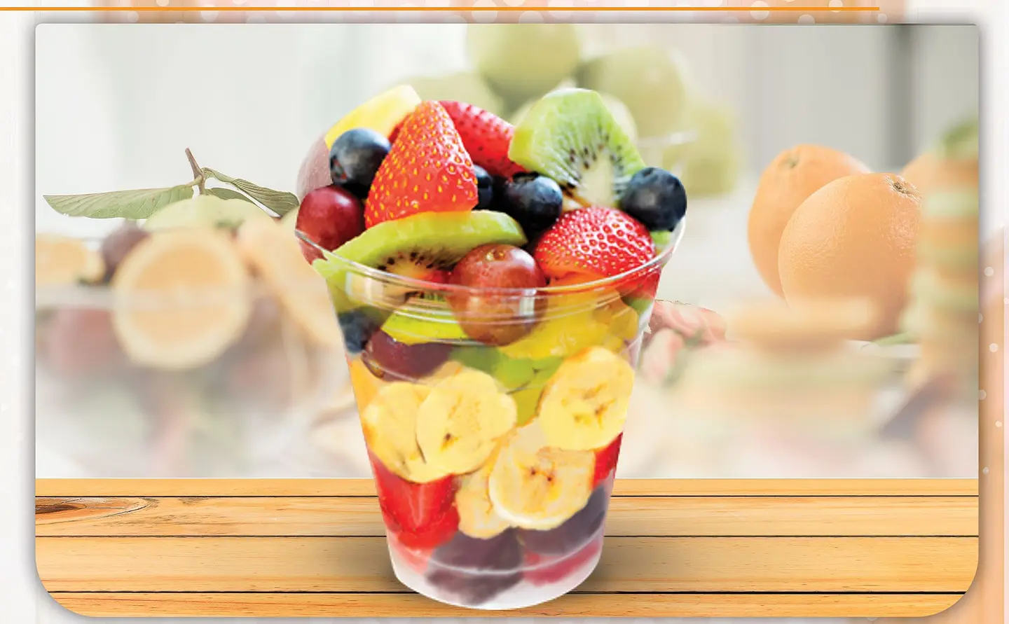 Fruit Slat Cup - Medium