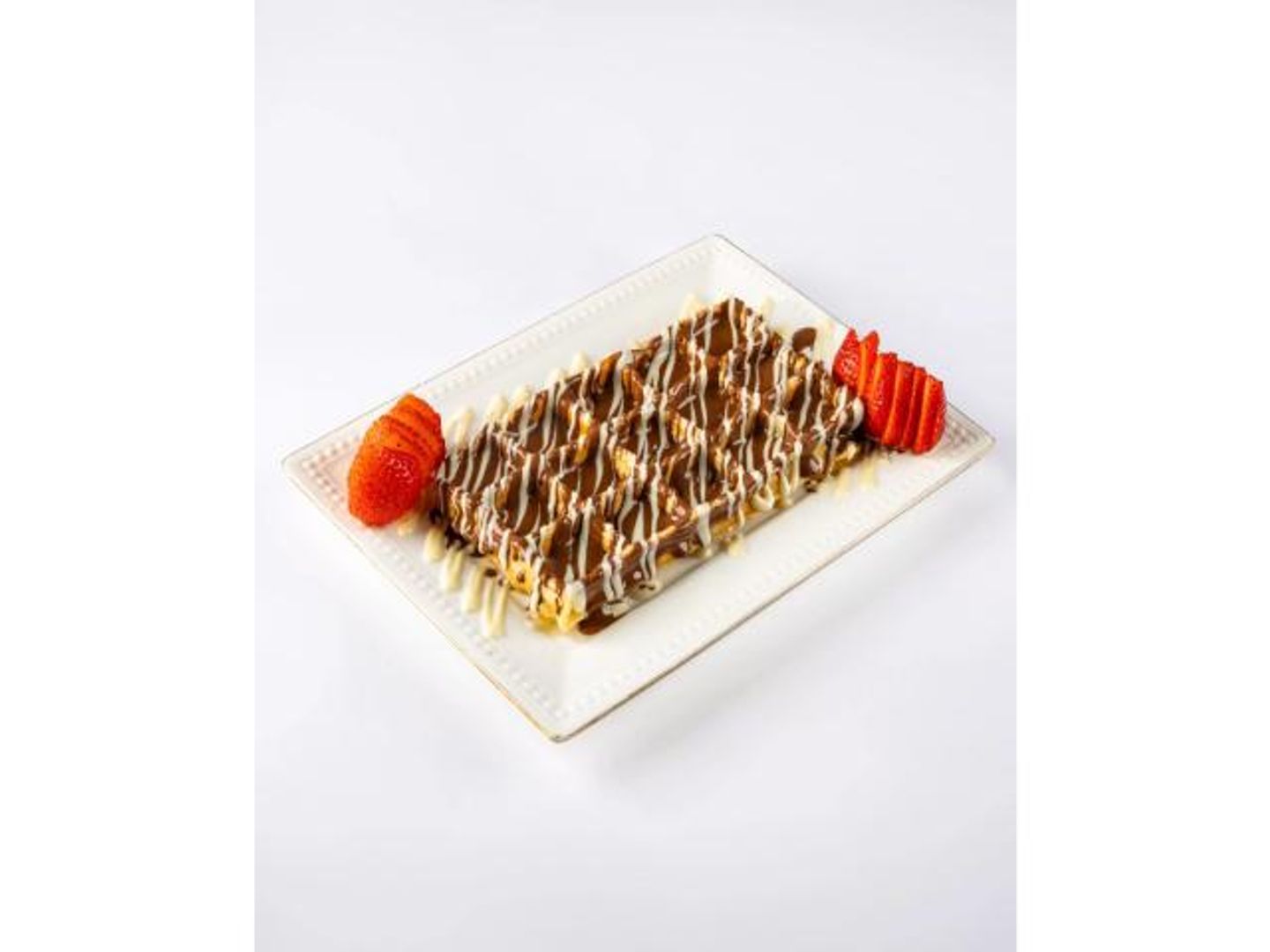 Large Square Waffle - Pistachio