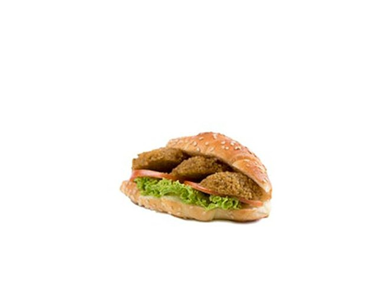 Croissant Falafel Sandwich With Vegetables - Small