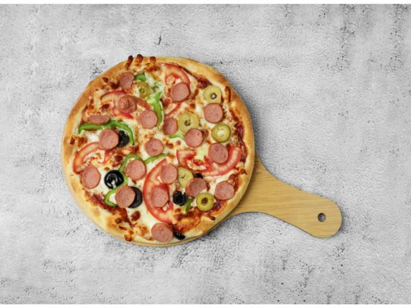 Chicken Franks Pizza - Large