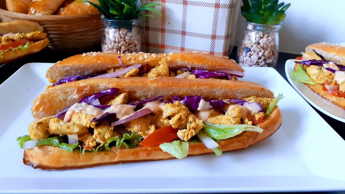 Plain Chicken Sandwich - Medium
