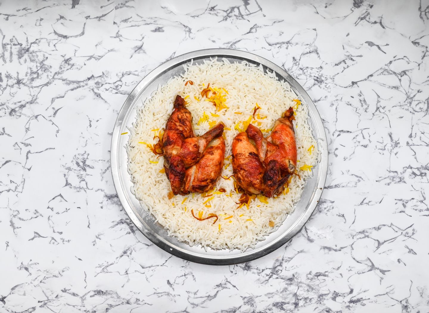 دجاج شواية - نص حبة دجاج