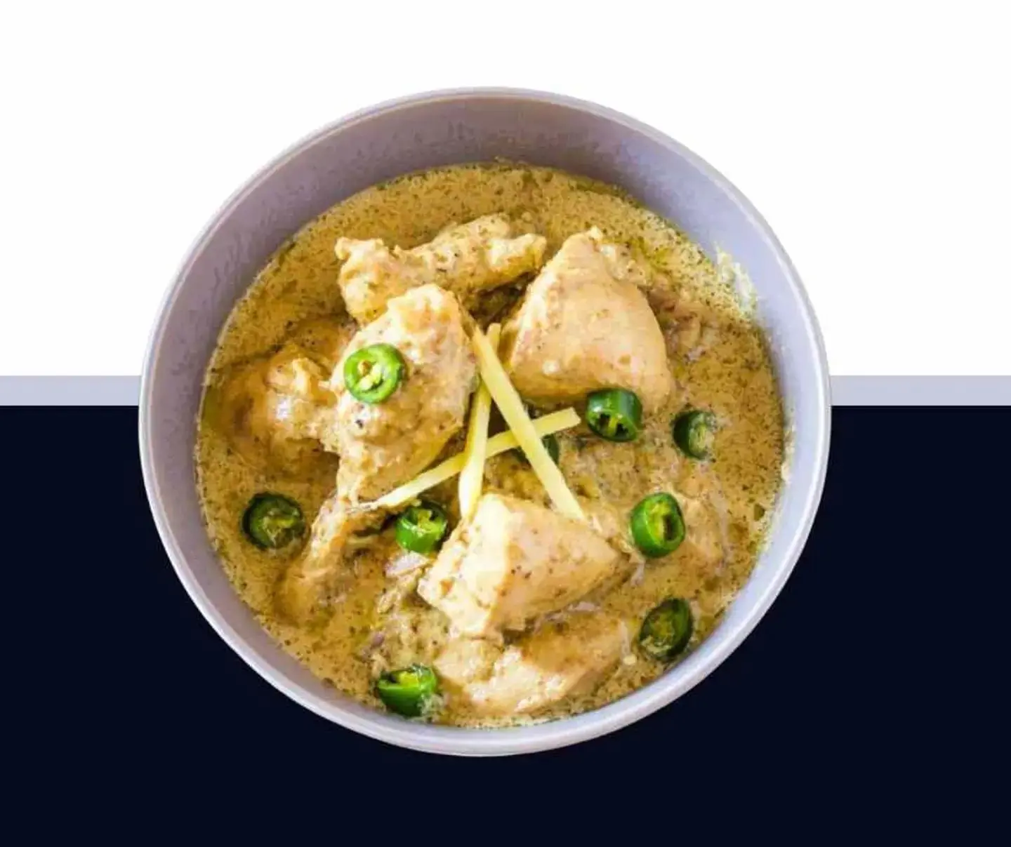 White Chicken Handi - Half