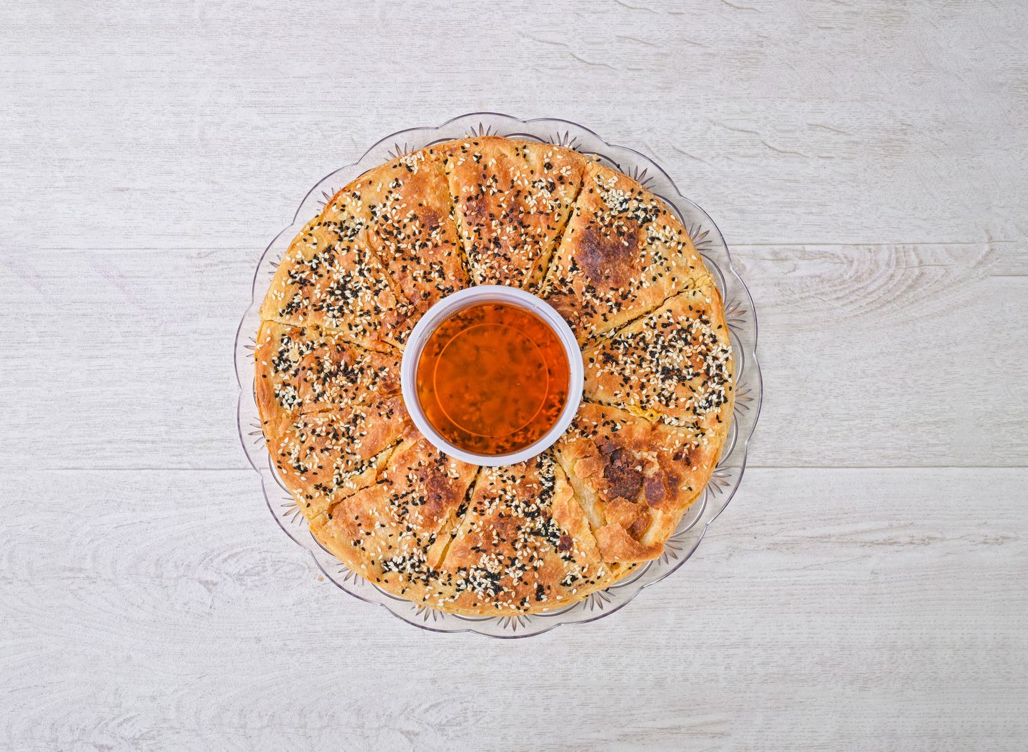 بنت الصحن جبنة بيضاء - وسط