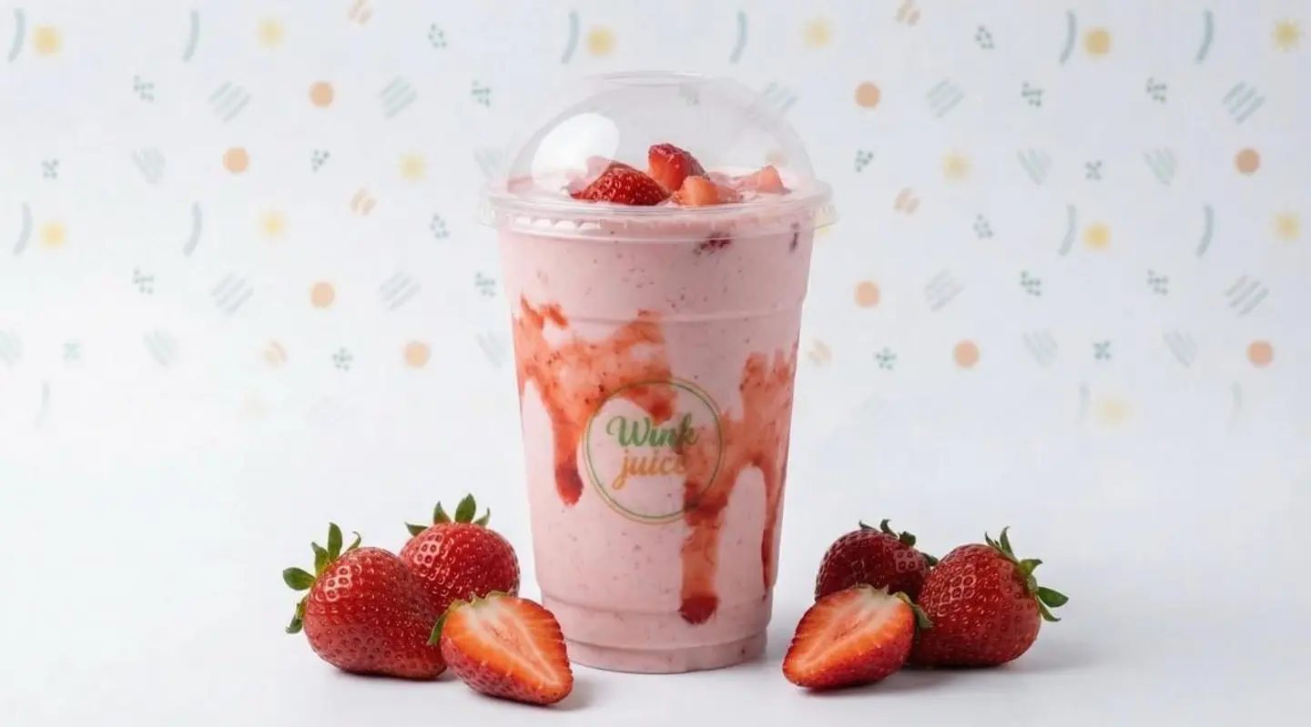 Strawberry Milkshake - Medium