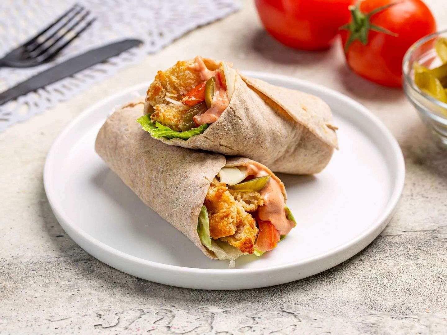 Fish Fillet Roll - Large