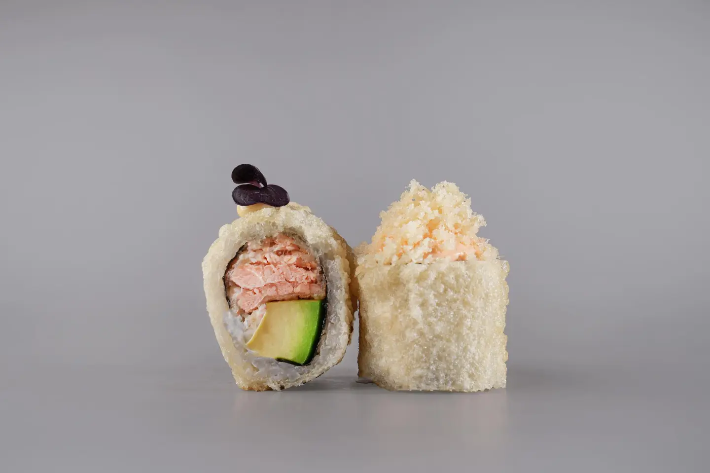 كرسبي سالمون رول - 4 قطع