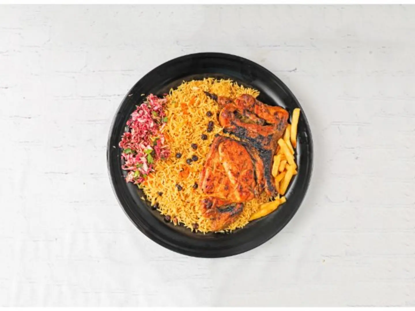 Charcoal Chicken With Rice - Half Chicken