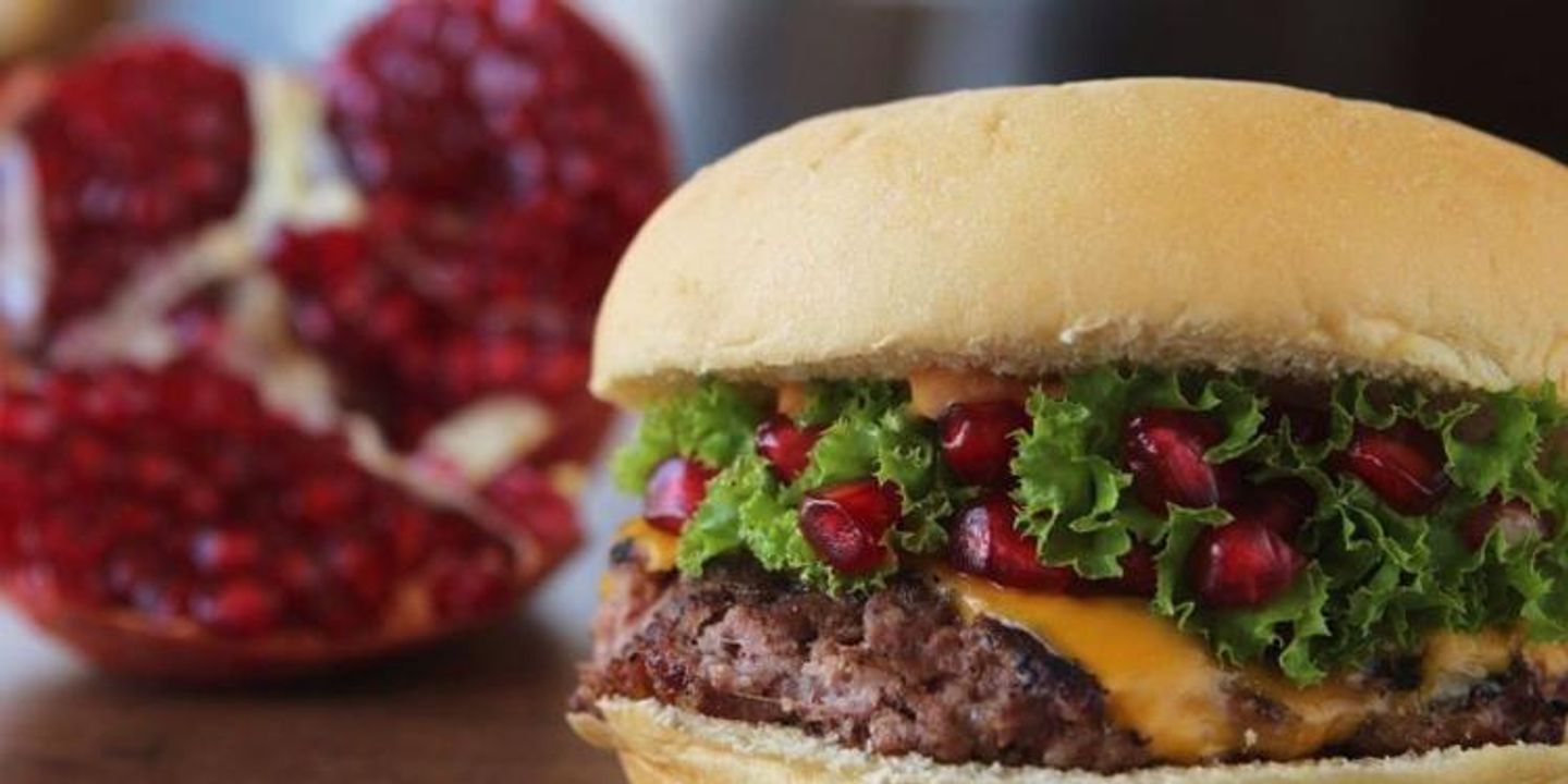 Pomegranate Burger - Sandwich