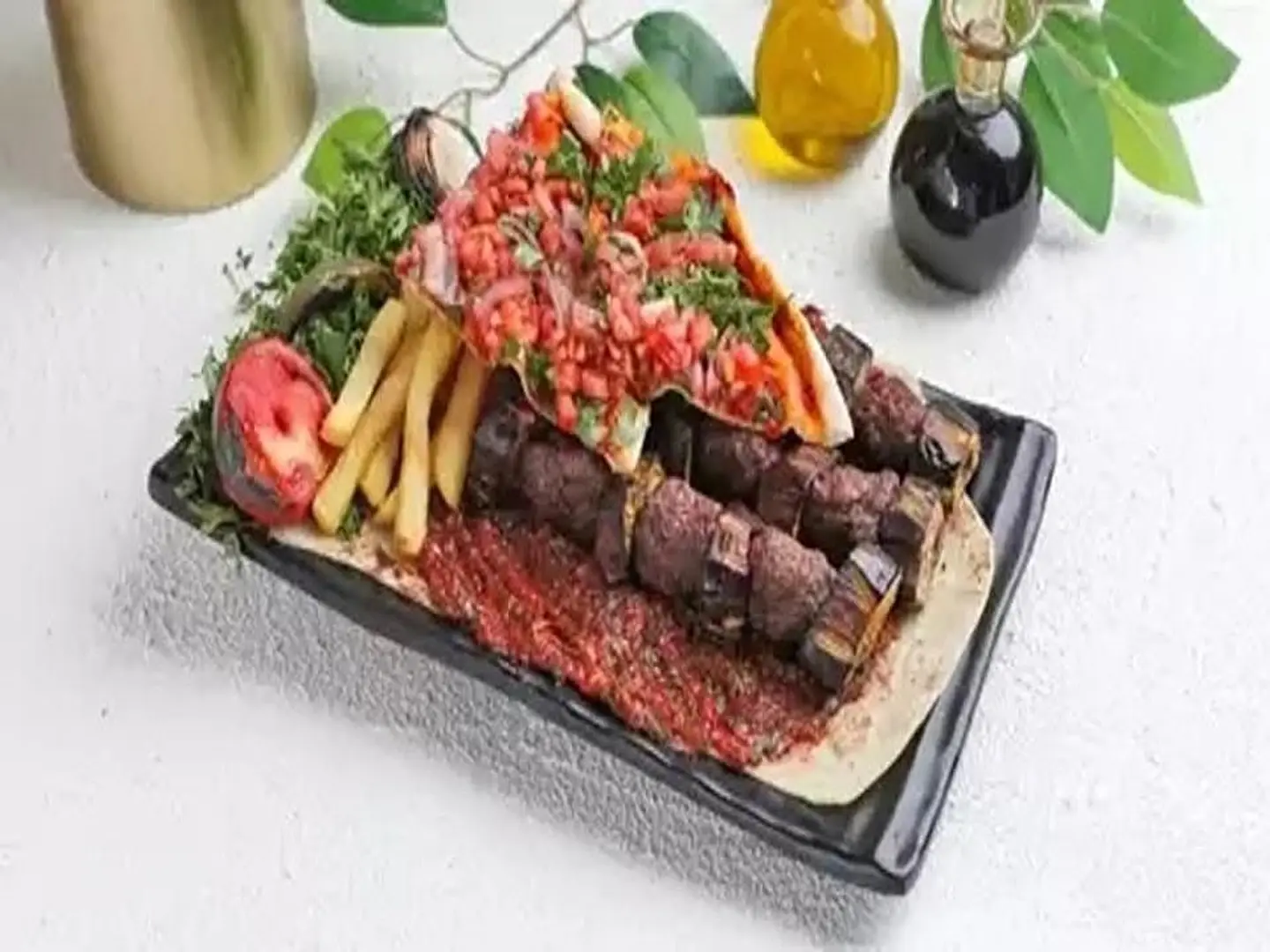كباب باذنجان - وسط