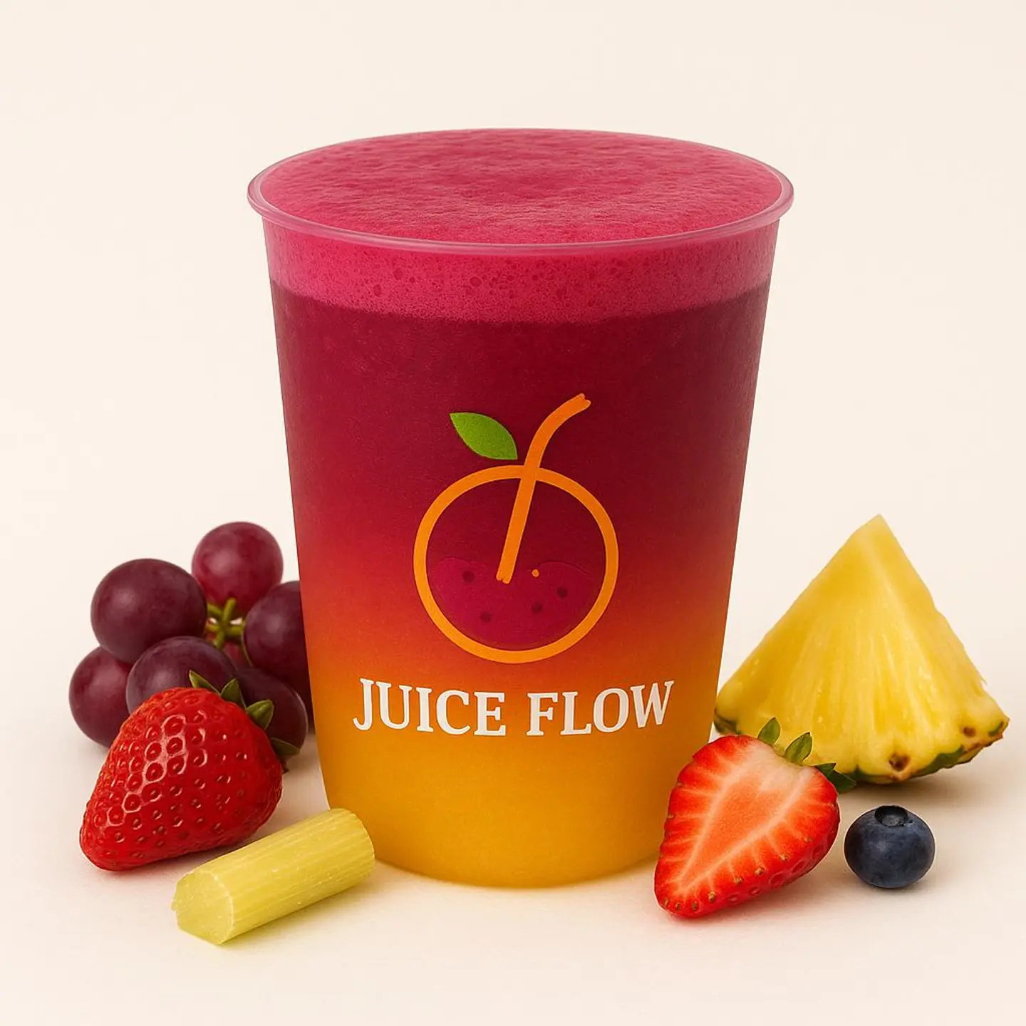 شمندر أناناس فراولة رمان - صغير