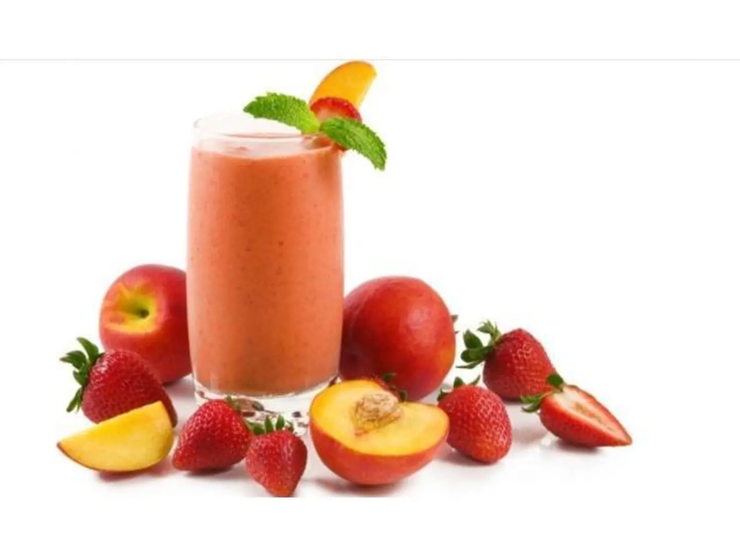 Peach With Banana And Strawberry - Medium