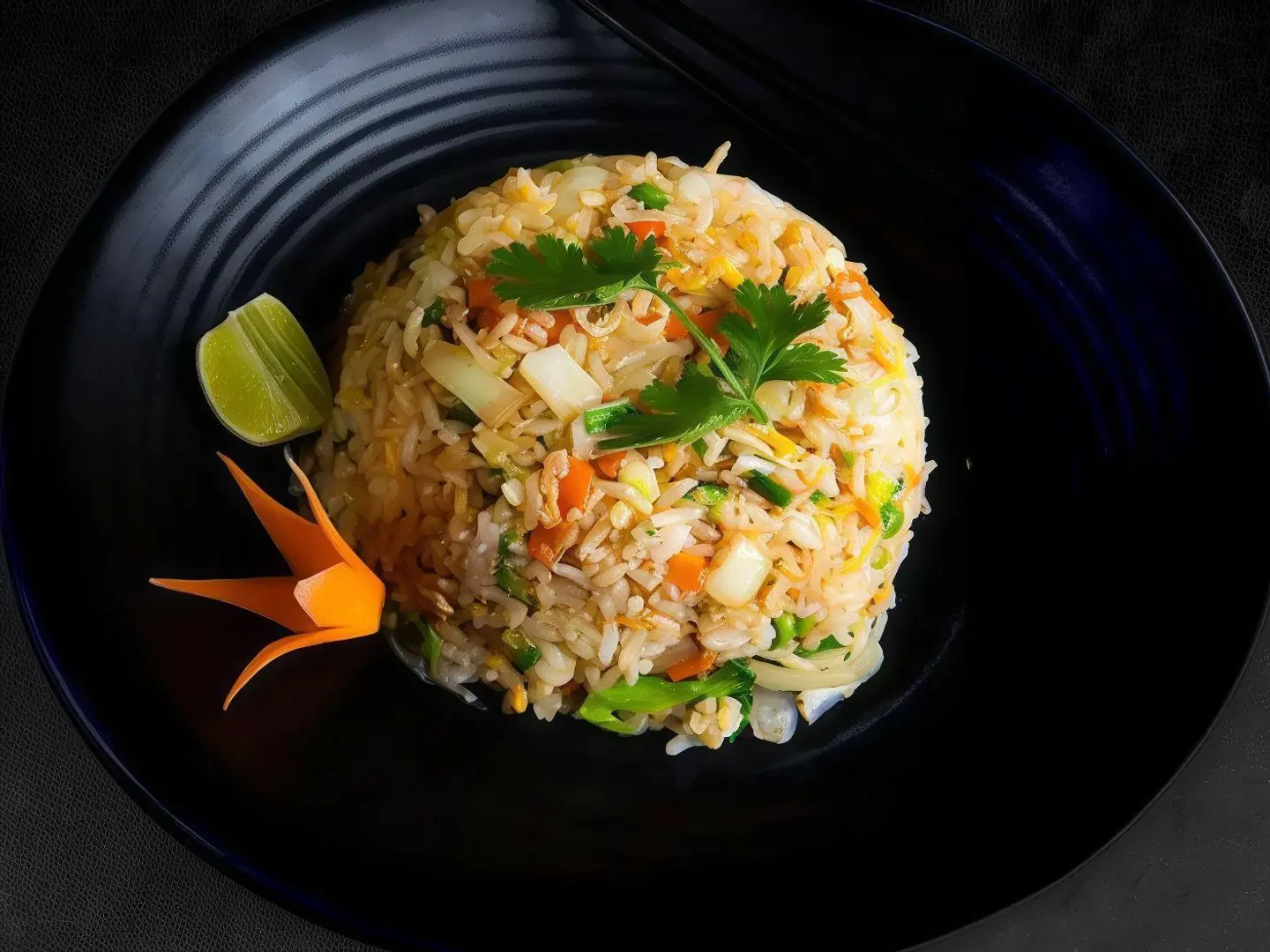 Khao Pad Kra Tium - Small